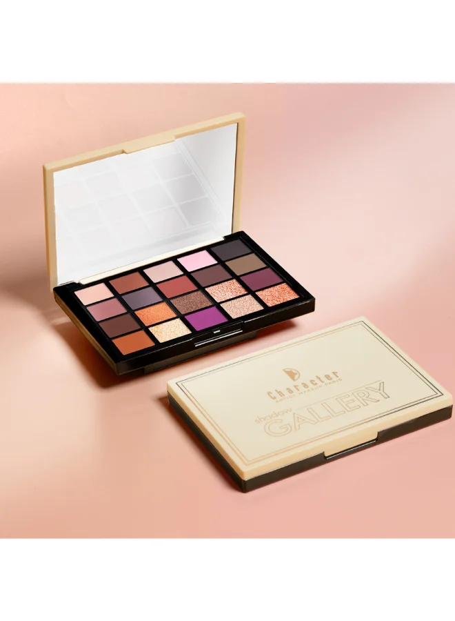 Character Shadow Gallery 20 Color Eyeshadow Palette 1