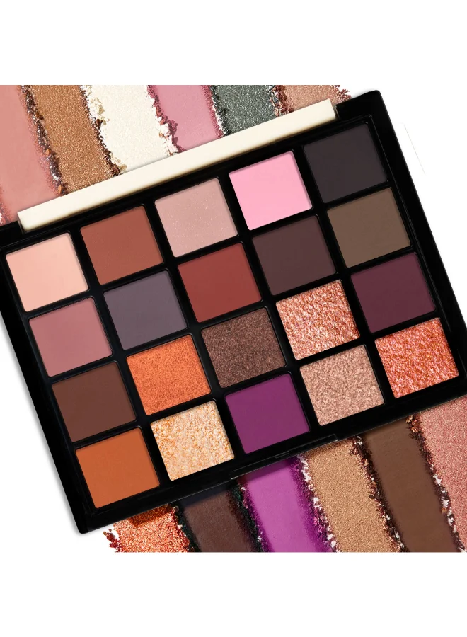 Character Shadow Gallery 20 Color Eyeshadow Palette 1