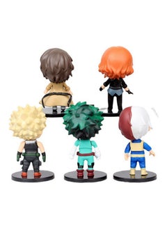 NIBEMINENT 5-Piece Hero Academia Anime Figures 5x10cm  - Image 2