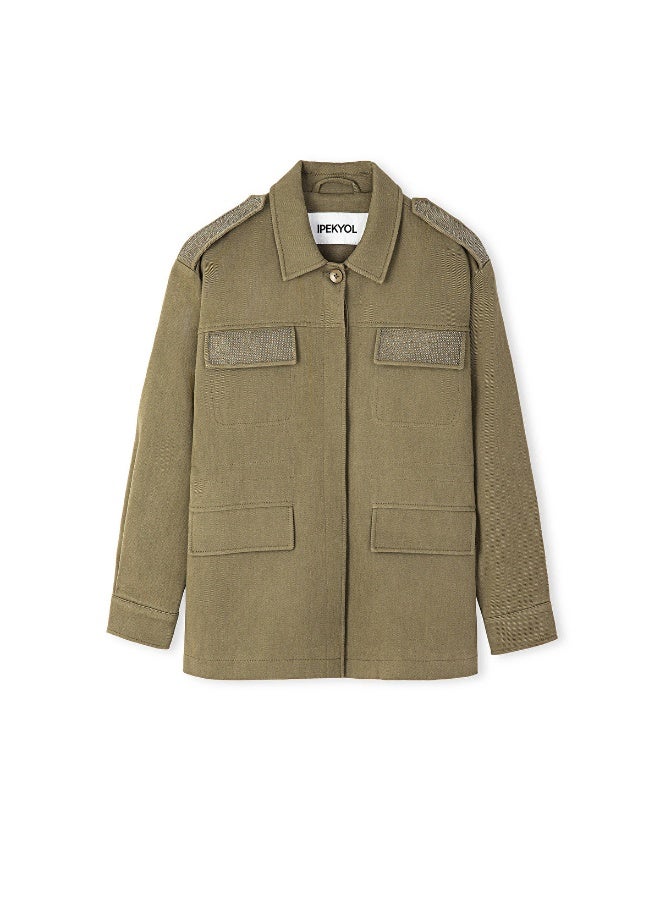 Ipekyol Coat With Rhinestone  - Image 1