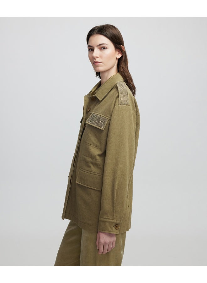Ipekyol Coat With Rhinestone  - Image 4