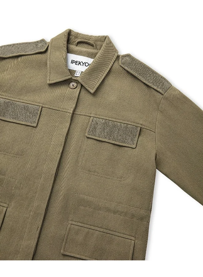 Ipekyol Coat With Rhinestone