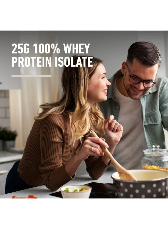 Isopure Zero Carb Whey Protein Isolate Powder with Vitamin C & Zinc for Immune Support, 25g Protein, & Keto Friendly - Cookies & Cream, 3 lbs, 41 Servings (1.36 KG) - Image 4