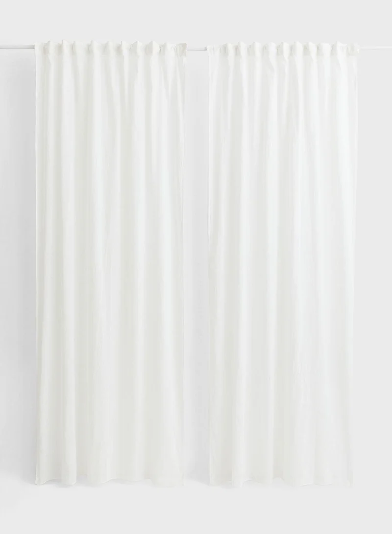 H&M 2-Pack Multiway Linen-Blend Curtains