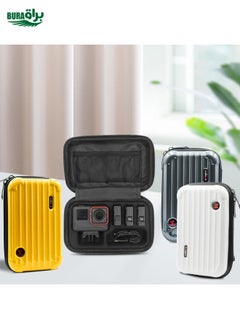 BURAQ For Insta360 Ace / Ace Pro aMagisn Small Organizer Bag Sports Camera Protective Accessories(Yellow)  - Image 2