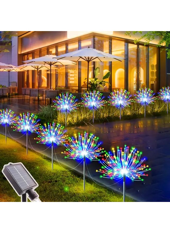 5 قطع 300 مصباح LED أضواء الجنيات الشمسية 8 أوضاع زينة خارجية لحديقة متعددة الألوان - Image 2