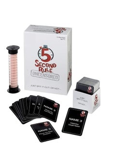 5 Second Rule 🇬🇧 5 Second Rule – Uncensored Edition | Adult Party Game | Hilarious & Fast-Paced Fun | Ages 17+ | 3+ Players  - Image 2