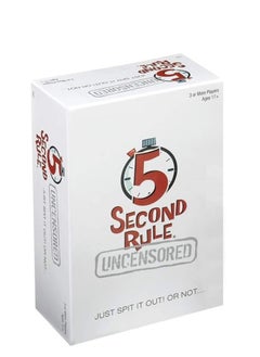 5 Second Rule 🇬🇧 5 Second Rule – Uncensored Edition | Adult Party Game | Hilarious & Fast-Paced Fun | Ages 17+ | 3+ Players  - Image 3
