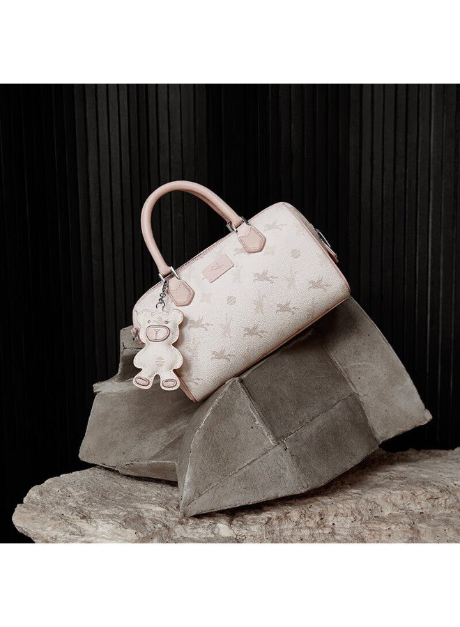 نوسيل Nucelle Shen Yue نفس ستايل Pegasus Boston Bag حقيبة يد جديدة حقيبة نسائية كتف فردي وسادة قطرية حقيبة سيدة - Image 3
