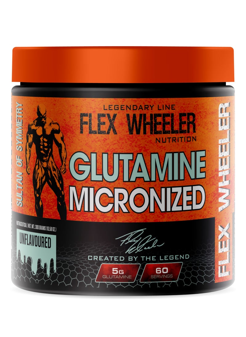 Flex Wheeler Nutrition Flex Wheeler Nutrition Glutamine Micronized – Advanced Muscle Recovery & Immune Support  - Image 1