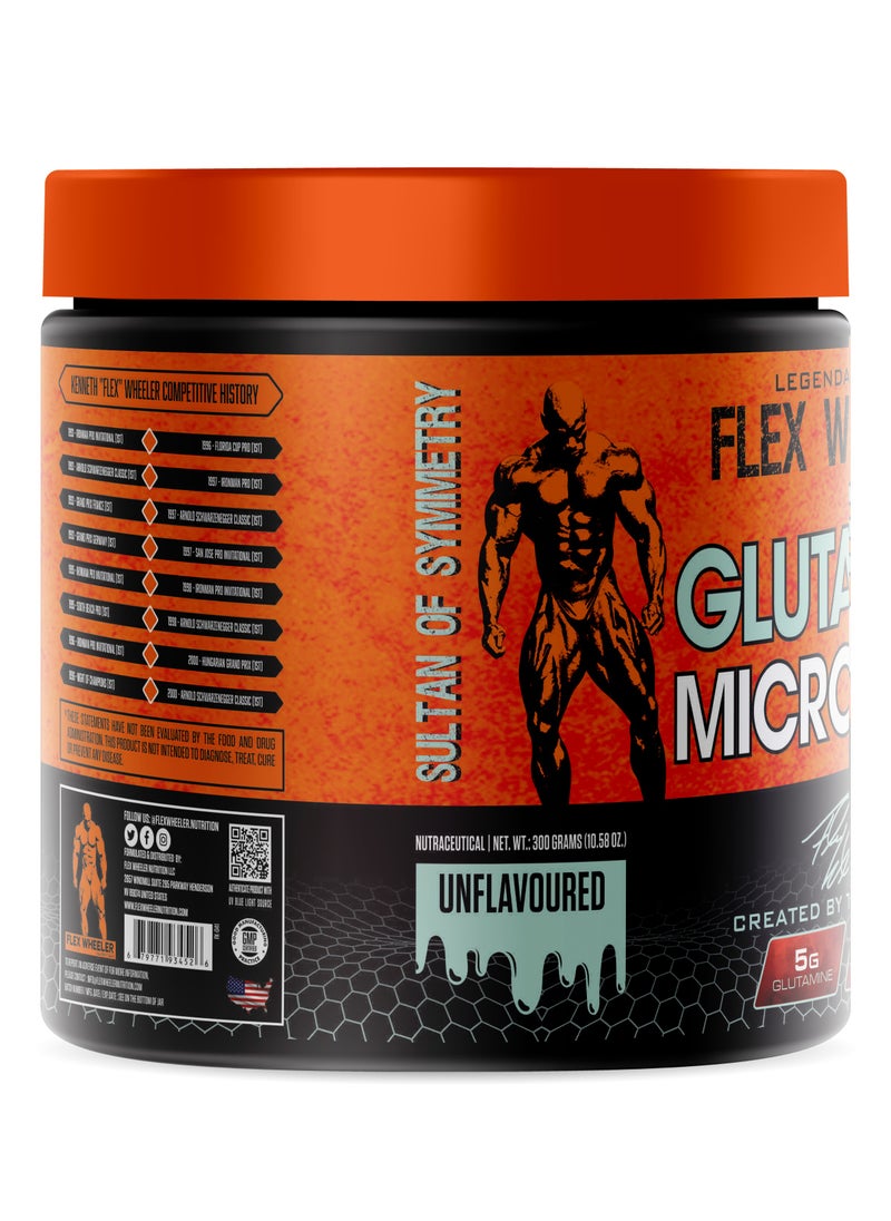 Flex Wheeler Nutrition Flex Wheeler Nutrition Glutamine Micronized – Advanced Muscle Recovery & Immune Support  - Image 2