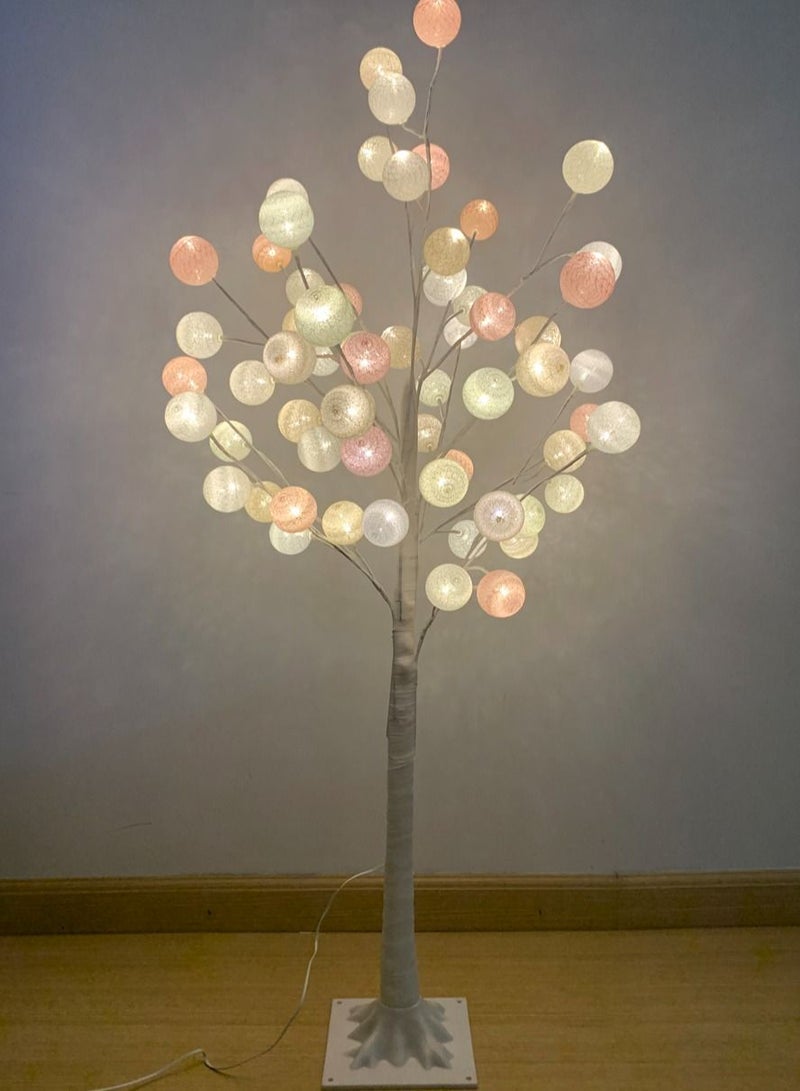 Salla LED Cotton Ball Tree Lamp for Home Décor 120cm - Image 5