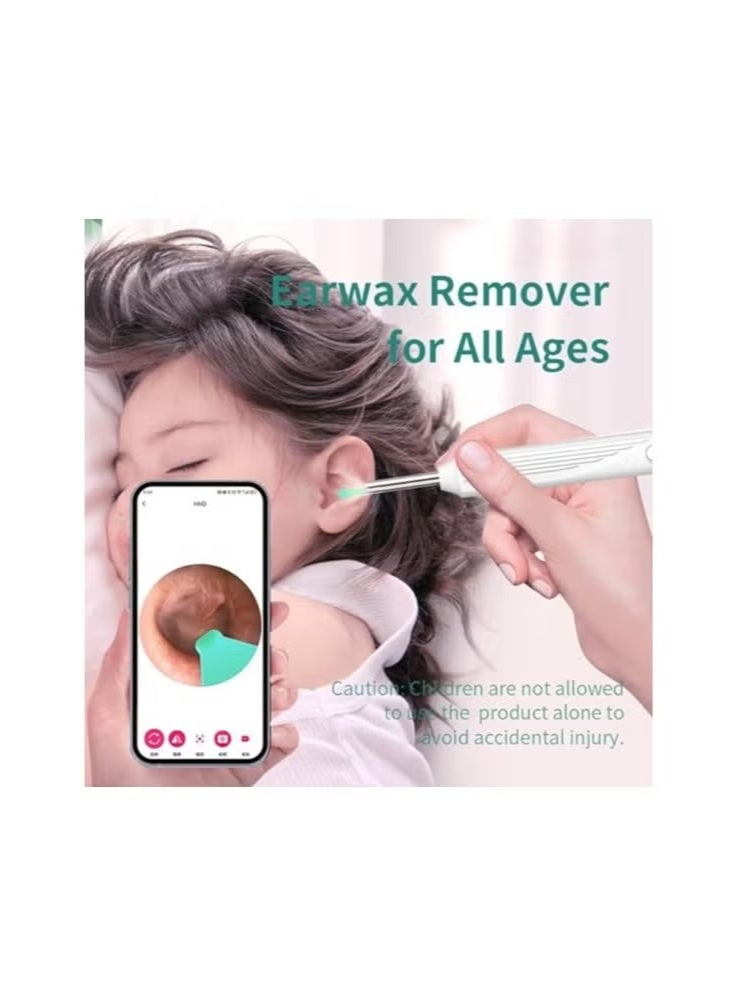 Dr.isla جهاز تنظيف الأذن الذكي Dr.isla P2 | حساس WiFi | كاميرا 500W HD | أداة تنظيف الأذن البصرية مع رؤوس سيليكون - Image 2