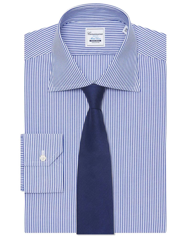 كاميتشسما قميص قطني غير قابل للكي