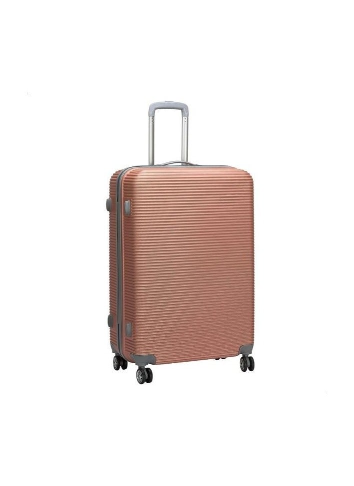 Luggage Trolley Travel Bag, Size 28 - Rose Gold, Durable and Stylish Suitcase for Travel