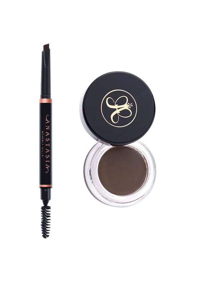 Offer 2pcs eyebrow gel and eyebrow pencil dark brown