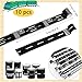 Haconba 10 Rolls Kids Road Tape Set Highway Road Tape Traffic Track Railway Tape Black Parking Spot Tape for Kids Birthday Racing Themed Party Decor 10 Styles - Image 4