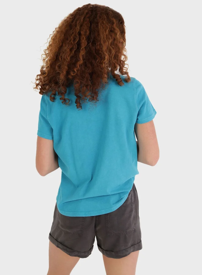 آري من امريكان ايجل Crew Neck Printed T-Shirt
