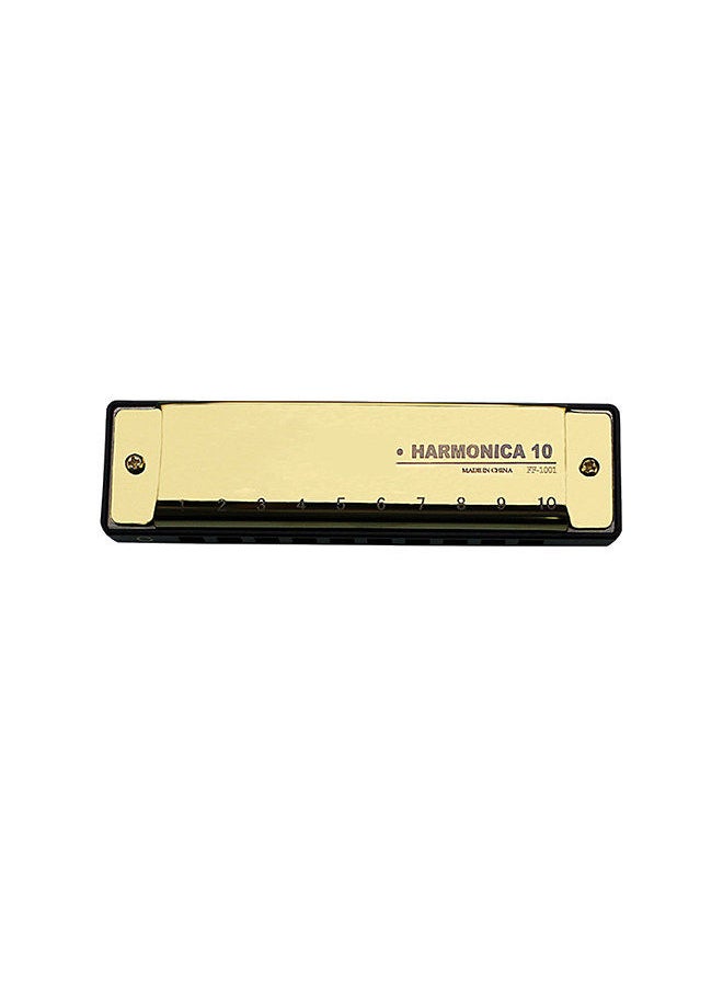 Generic - Harmonica Diatonic Blues Harmonica Key Of C, 10 Holes 20 Tones Blues Harp Mouth Organ Harmonica Stainless Steel Shell For Kids Adults And Beginners - Image 1