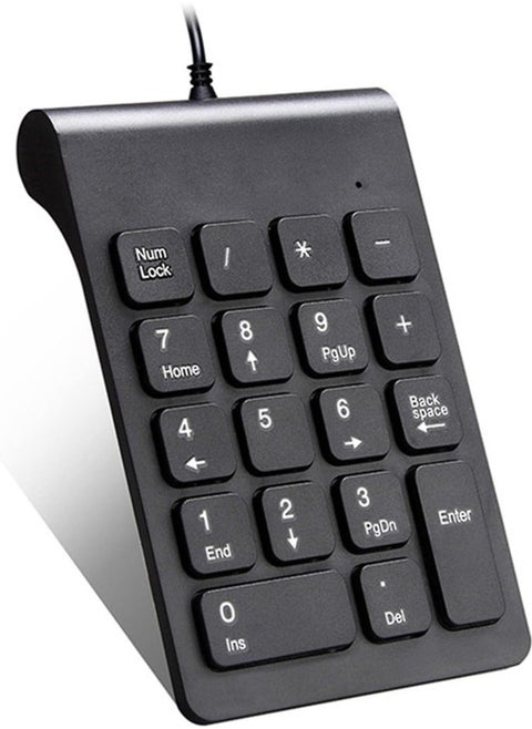 Number Plate - Keyboard- Only Wire (USB) Key Number 18 - Accountant and Computer Continuous Numbers Users