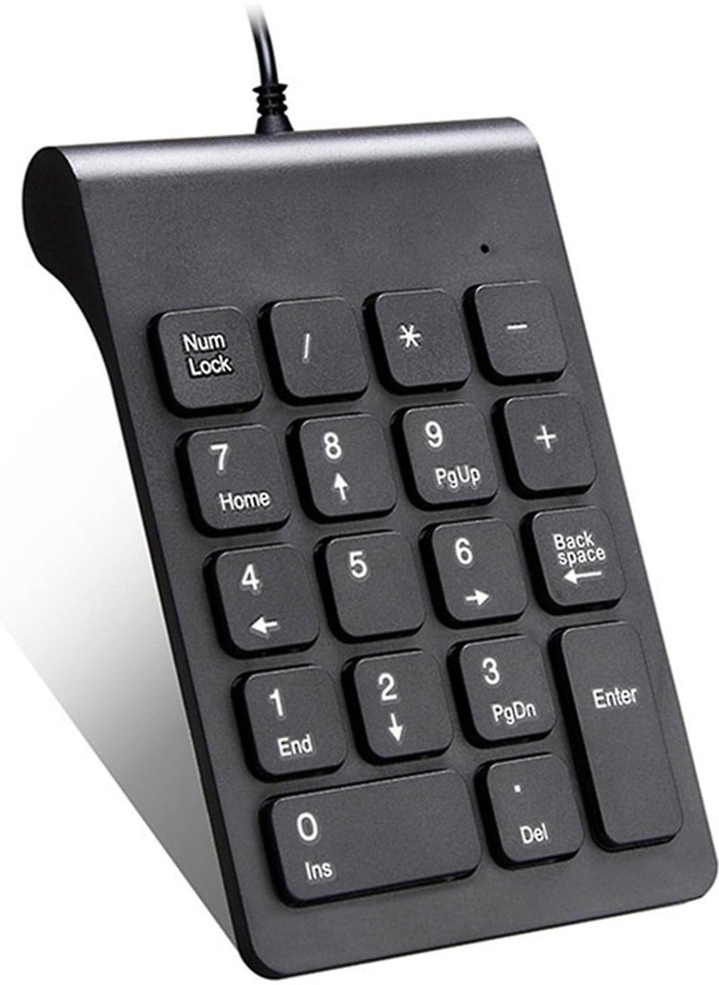 Generic Number Plate - Keyboard- Only Wire (USB) Key Number 18 - Accountant and Computer Continuous Numbers Users  - Image 1