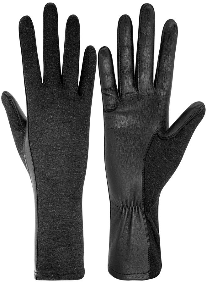 ONETAC قفازات طيارين مقاومة للحريق من ONETAC OUTDOOR Nomex، متوفرة باللون الأسود والأخضر والبني الفاتح، مقاس كبير - Image 1