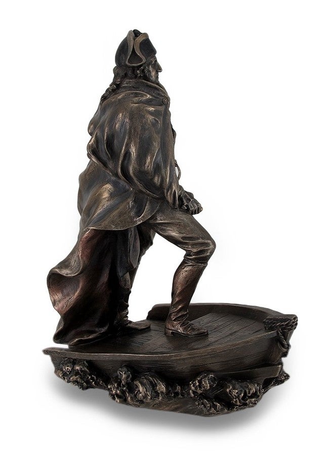 Zeckos Bronze Finish George Washington Delaware Crossing Statue - Image 3