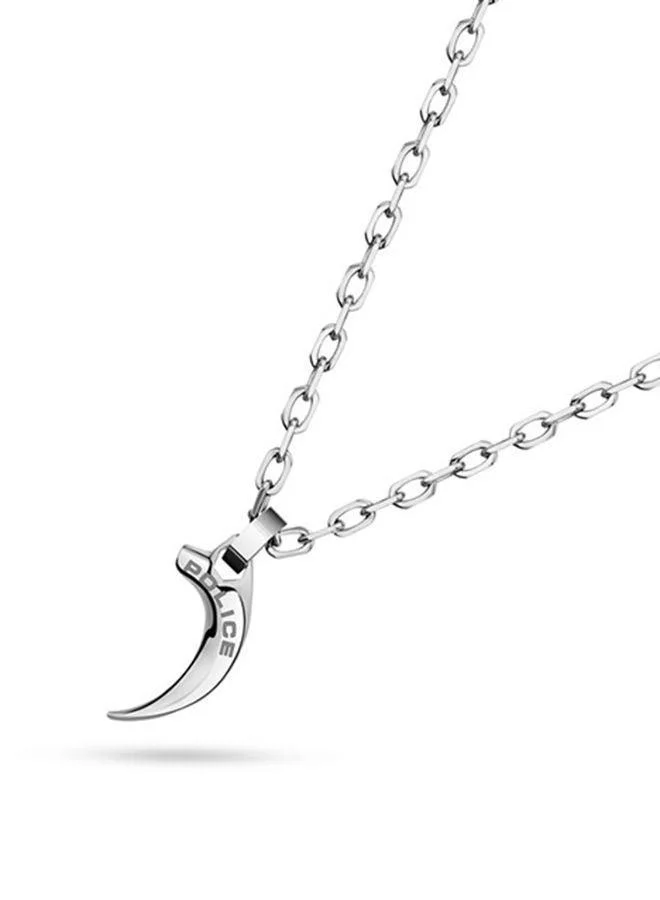 POLICE Stainless Steel necklace For Men in Silver
