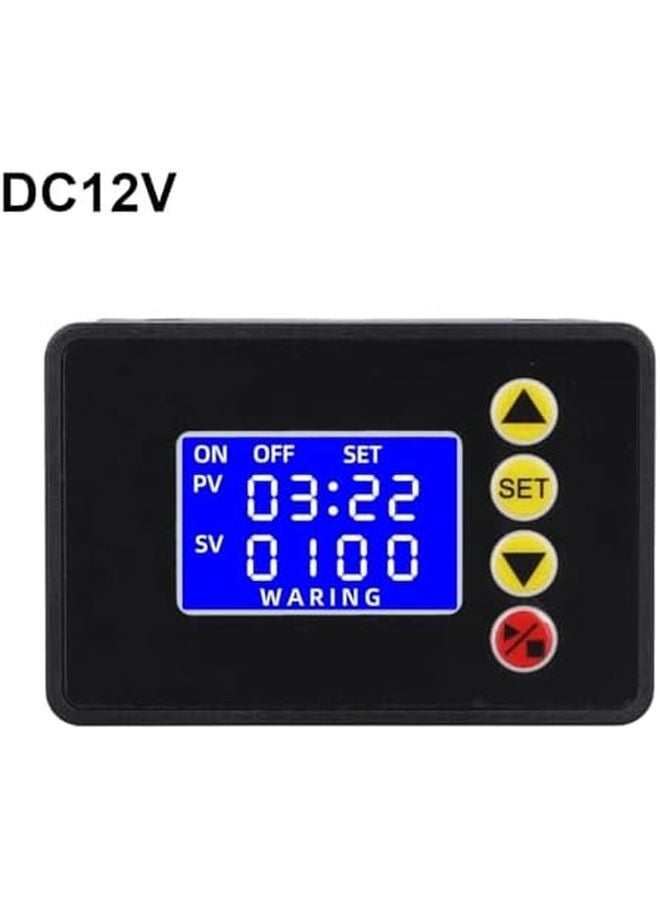 Programmable LCD Digital Delay Timer Relay Module DC12V Time Controller Switch - Image 5
