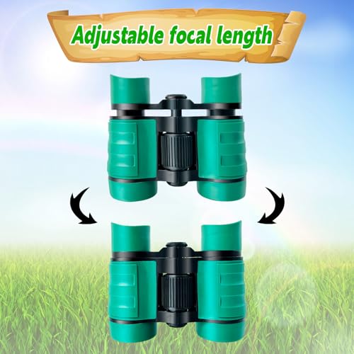 YOPINSAND Binoculars for Kids, Kids Binoculars for Ages 3-12 Boys Girls, Outdoor Gifts Toys for Kids- Perfect for Bird Watching, Camping, and Outdoor Exploration - Image 3