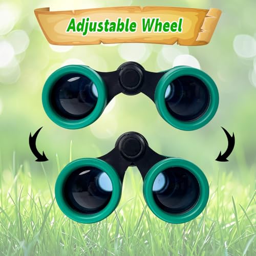 YOPINSAND Binoculars for Kids, Kids Binoculars for Ages 3-12 Boys Girls, Outdoor Gifts Toys for Kids- Perfect for Bird Watching, Camping, and Outdoor Exploration - Image 2