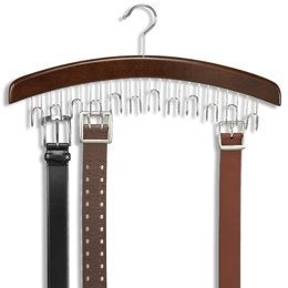 Mayatra'S The Ultimate Wooden Belt Hanger Timber - Also For Ties, Jewellery, Accessories Etc. - Image 1