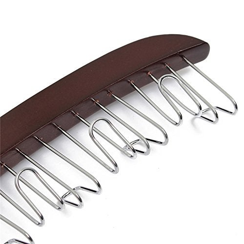 Mayatra'S The Ultimate Wooden Belt Hanger Timber - Also For Ties, Jewellery, Accessories Etc. - Image 4