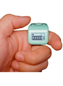 GUDOO Electronic Finger Counter Mini LCD Digital Display Lap Counter Waterproof Handheld Counter Silent 6 Channels Digital Tasbih Tally Clicker with LED for Prayer Swimming Knitting Fishing  - Image 1