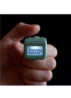 GUDOO Electronic Finger Counter Mini LCD Digital Display Lap Counter Waterproof Handheld Counter Silent 6 Channels Digital Tasbih Tally Clicker with LED for Prayer Swimming Knitting Fishing  - Image 2