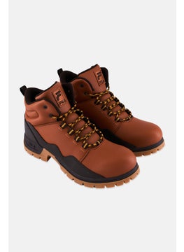 FILA Men Derail Lace Up Outdoor Shoes, Brown  - Image 1