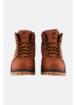 FILA Men Derail Lace Up Outdoor Shoes, Brown  - Image 3