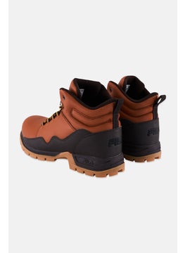 FILA Men Derail Lace Up Outdoor Shoes, Brown  - Image 2