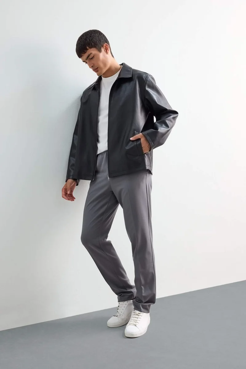 Defacto  Elastic Waist Stretchy Soft Touch Jogger Fit Trousers for Men | Best Price UAE