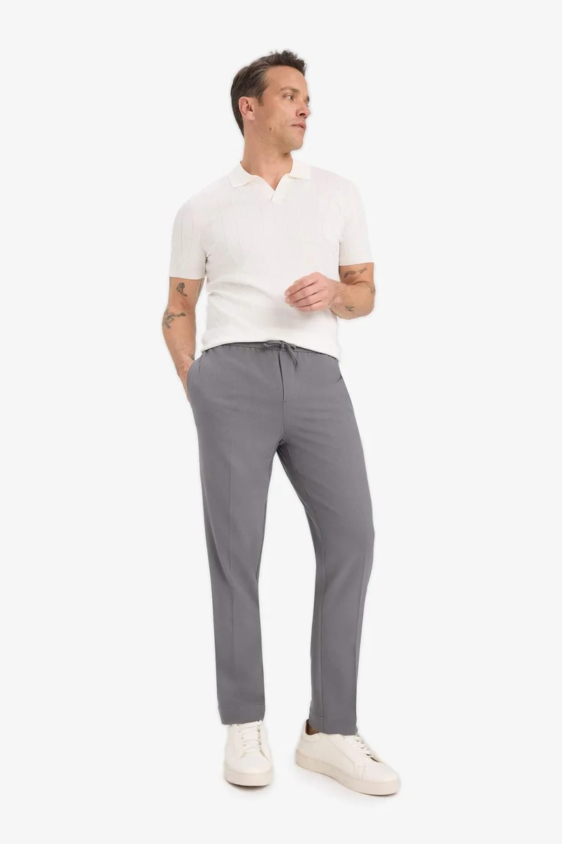 Defacto  Elastic Waist Stretchy Soft Touch Jogger Fit Trousers for Men | Best Price UAE