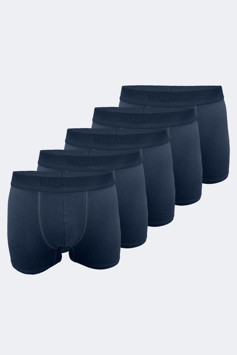 Malabadi Men's Smoke 5 Pack Milan Modal Boxer 014  - Image 1