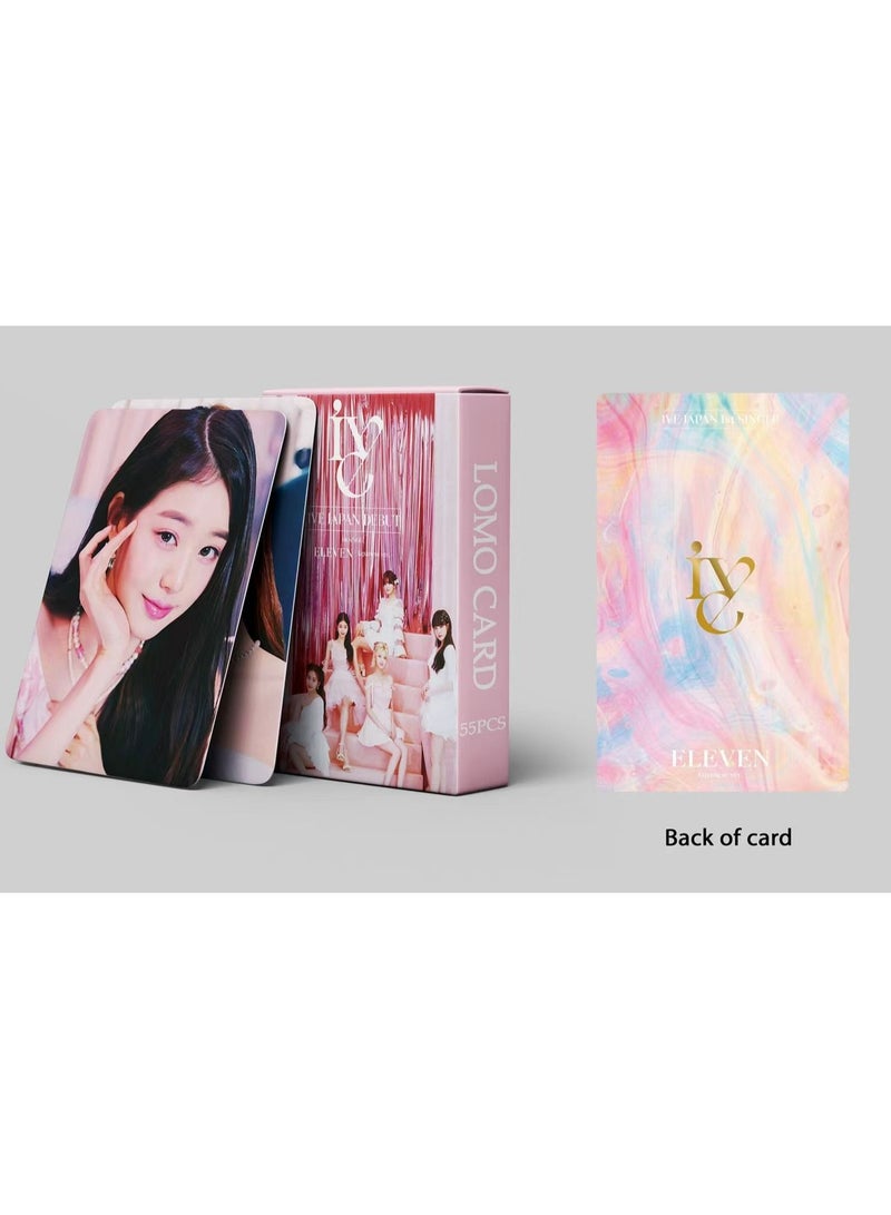 SKYLO 55-Piece IVE Albums ELEVEN Lomo Card - Image 3