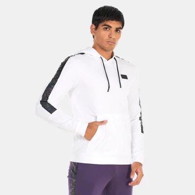 EA7 Emporio Armani Men's Train Logo Series Tape Hoodie