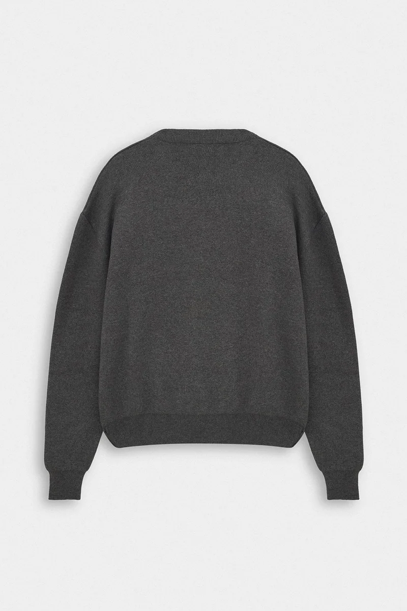 Giesto Charcoal Grey GIESTO Men's Cotton Sweater for Men | Best Price UAE