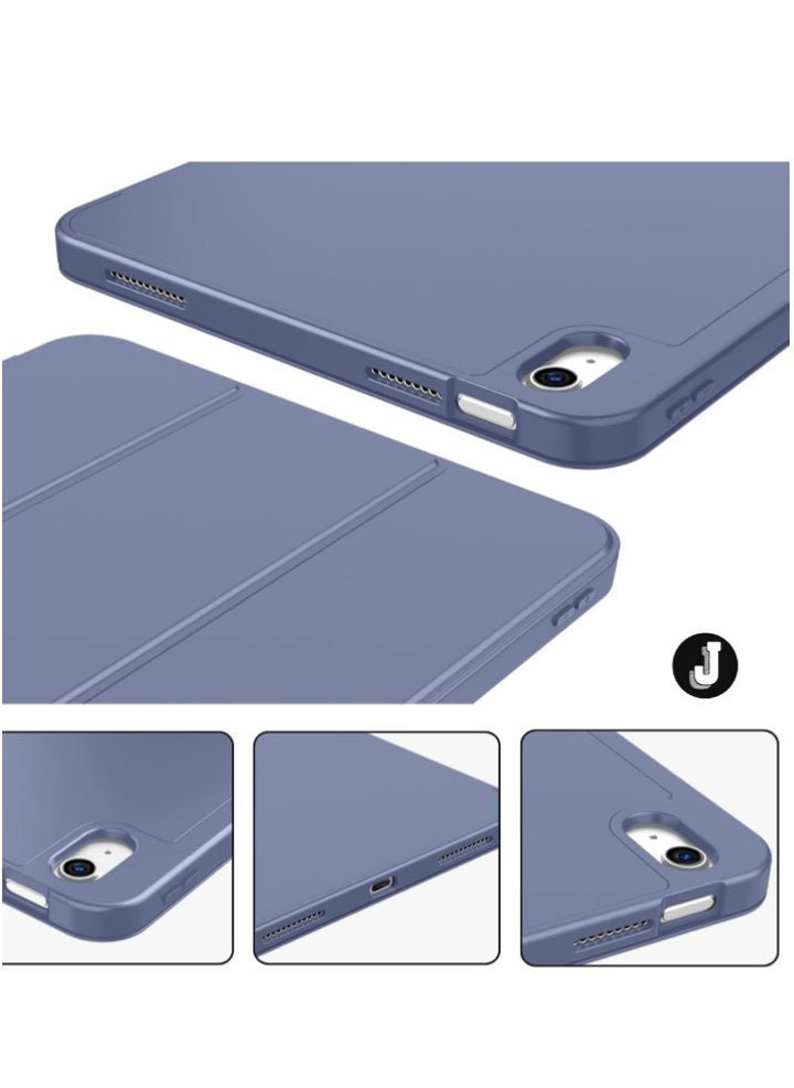 JAJEEK "iPad 10th Generation Case (10.9 Inch, 2022) – Smart Case with Pencil Holder, Soft TPU Back, Auto Wake/Sleep Support – Lavender" - Image 4