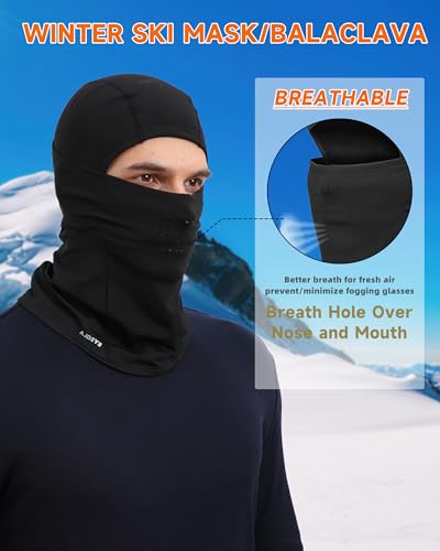 Eyegla Winter Balaclava Ski Mask for Men Women Thermal Face Mask Breathable Face Cover for Cold Weather Motorcycle Snowboard - Image 5