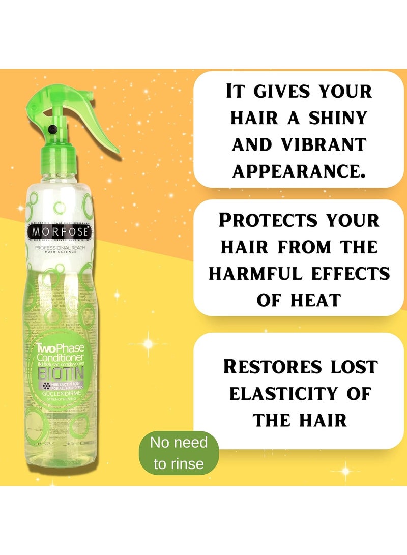 مورفوز مكيف مورفوس ثنائي الفعالية بالبيوتين - للعناية اليومية بالشعر (400 مل) - Image 3