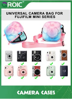 GROIC Camera Carrying Protective Bag, Hard Camera Storage Case Shoulder Bag with Shoulder Strap Compatible with Mini 99/90/40/EVO/12/11/9/8+/8/90/70/40/26+/25/7s Camera  - Image 2