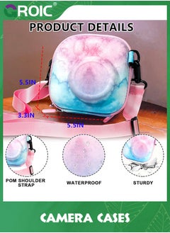GROIC Camera Carrying Protective Bag, Hard Camera Storage Case Shoulder Bag with Shoulder Strap Compatible with Mini 99/90/40/EVO/12/11/9/8+/8/90/70/40/26+/25/7s Camera  - Image 3