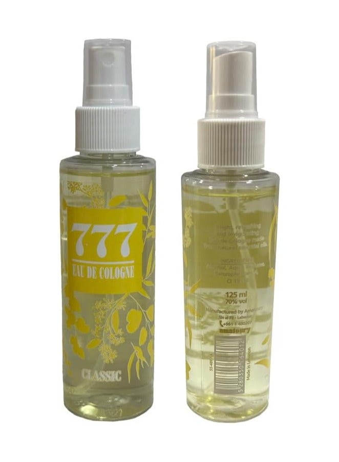 114 Amatoury Amatoury 114 Classic 777 Eau De Cologne 125ml – Timeless, Fresh & Everyday Fragrance 